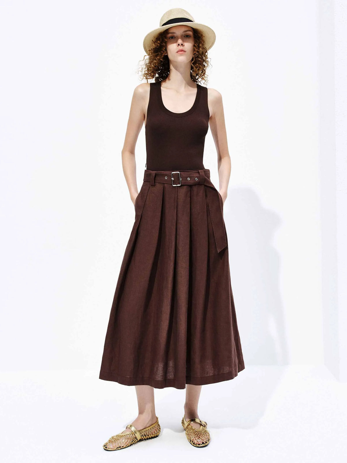 Brown
